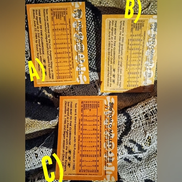 Vintage baseball cards - Picture 2 of 6